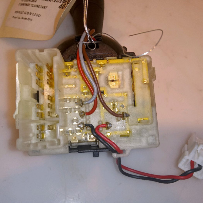 Commande clignotant occasion RENAULT CLIO IV Phase 1 07-2012->... 1.5 DCI 90ch 255405718R 3