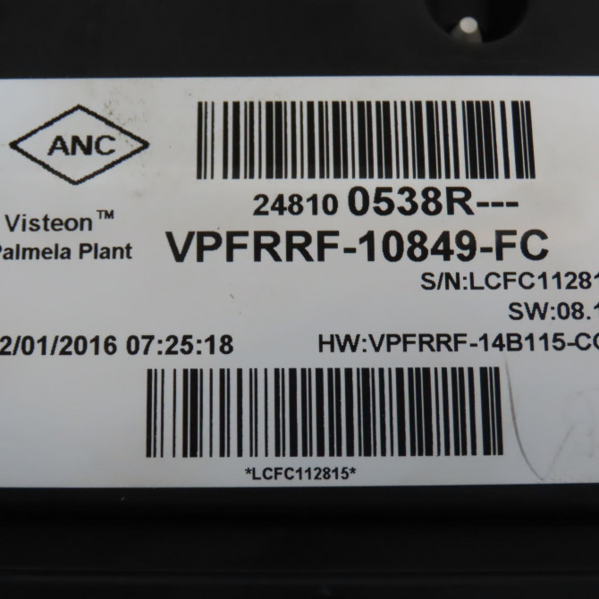 Compteur occasion RENAULT CLIO IV Phase 1 07-2012->... 1.5 DCI 90ch 248104140R 4