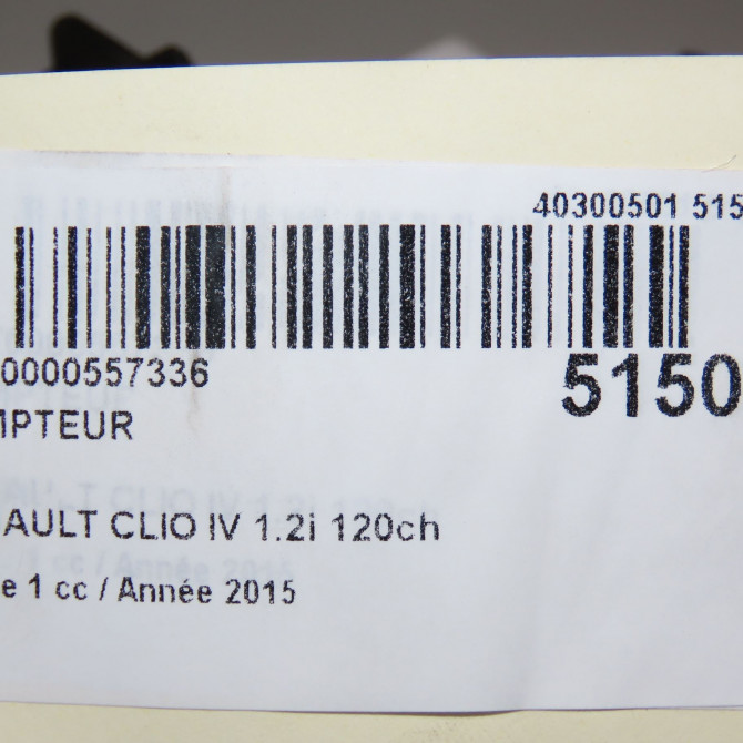 Compteur occasion RENAULT CLIO IV Phase 1 07-2012->... 1.2i 120ch 248104261R 6