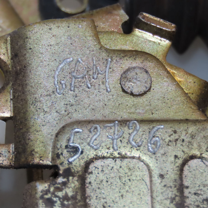 Serrure porte arg occasion RENAULT CLIO II Phase 1 03-1998->06-2001 1.4i 8v 75ch 7701469940 5