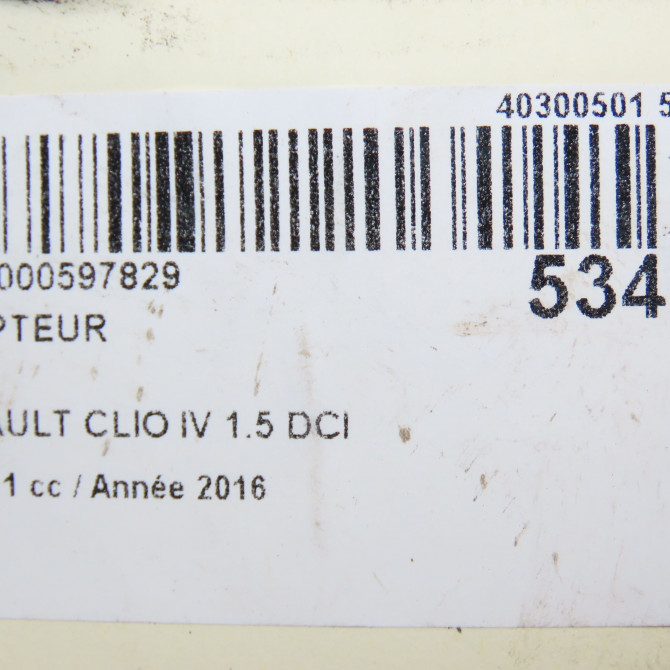 Compteur occasion RENAULT CLIO IV Phase 1 07-2012->... 1.5 DCI 90ch 248104140R 6