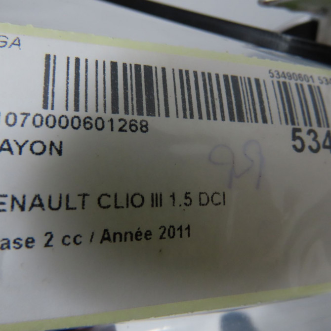 Hayon occasion RENAULT CLIO III Phase 2 03-2009->12-2014 1.5 DCI 90ch 901007304R 4