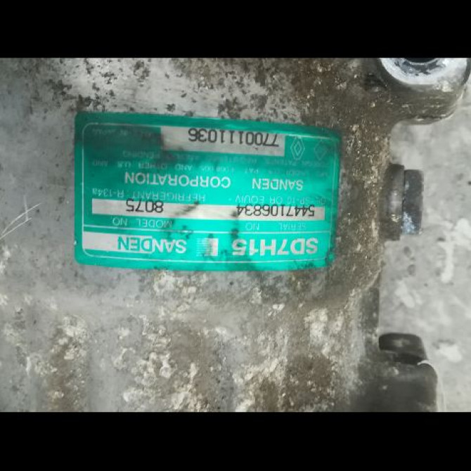 Compresseur air conditionne occasion RENAULT LAGUNA I Phase 2 04-1998->11-2000 1.6 16v 7700111036 2