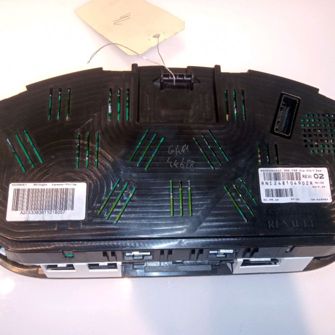 Compteur occasion RENAULT MEGANE III Phase 1 11-2008->01-2012 1.6i 16v 110ch 248104902R 2