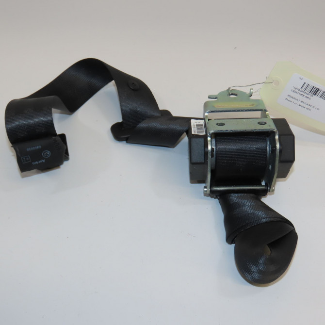 Ceinture arrière gauche occasion RENAULT MEGANE III Phase 1 11-2008->01-2012 1.6i 16v 110ch 888407597R 1