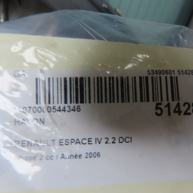 Hayon occasion RENAULT ESPACE IV Phase 2 03-2006->07-2012 2.2 DCI 150ch 901000146R 6