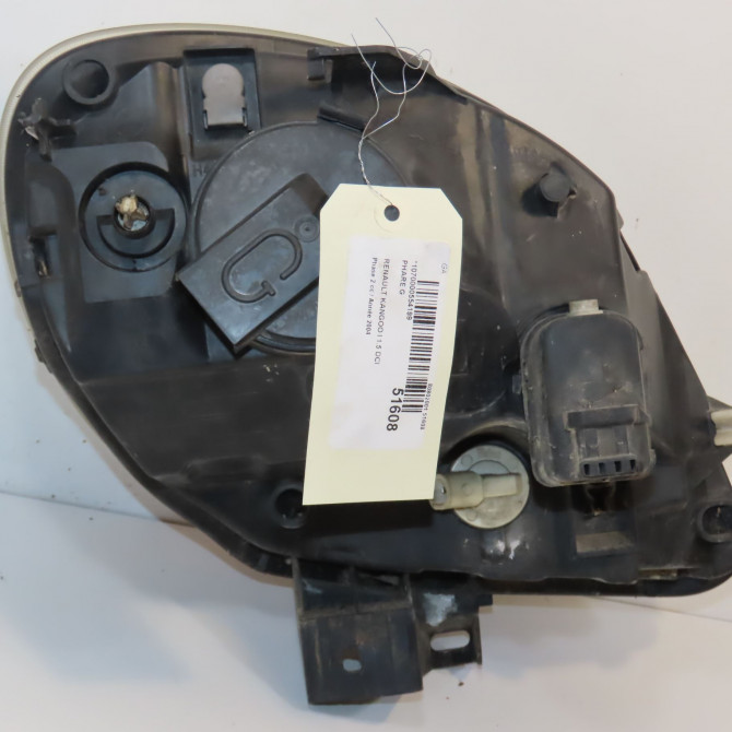 Phare gauche occasion RENAULT KANGOO I Phase 2 03-2003->06-2010 1.5 DCI 55ch 260602069R 3