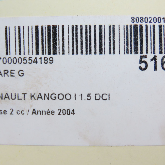 Phare gauche occasion RENAULT KANGOO I Phase 2 03-2003->06-2010 1.5 DCI 55ch 260602069R 6