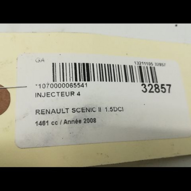 occasion RENAULT SCENIC II Phase 1 03-2004->09-2006 1.5 DCI 100ch 5