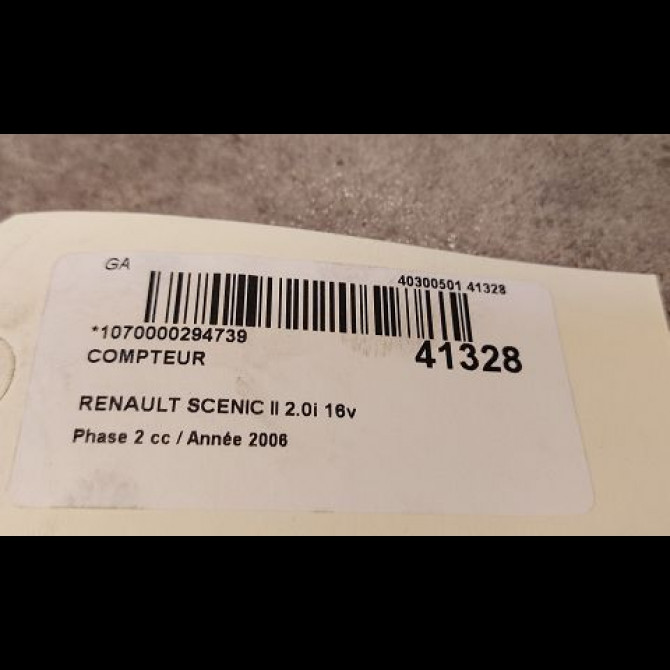 Compteur occasion  8200704464 3