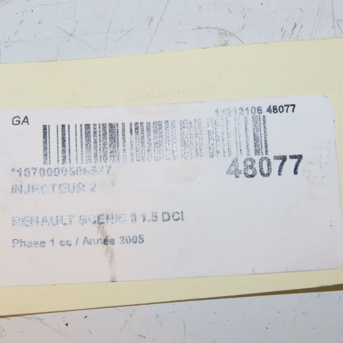 occasion RENAULT SCENIC II Phase 1 03-2004->09-2006 1.5 DCI 105ch 4