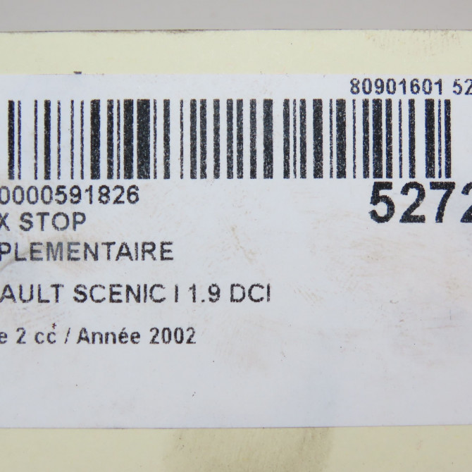 Feux stop supplementaire occasion RENAULT SCENIC I Phase 2 08-1999->06-2003 1.9 DCI 100ch 8200027455 4