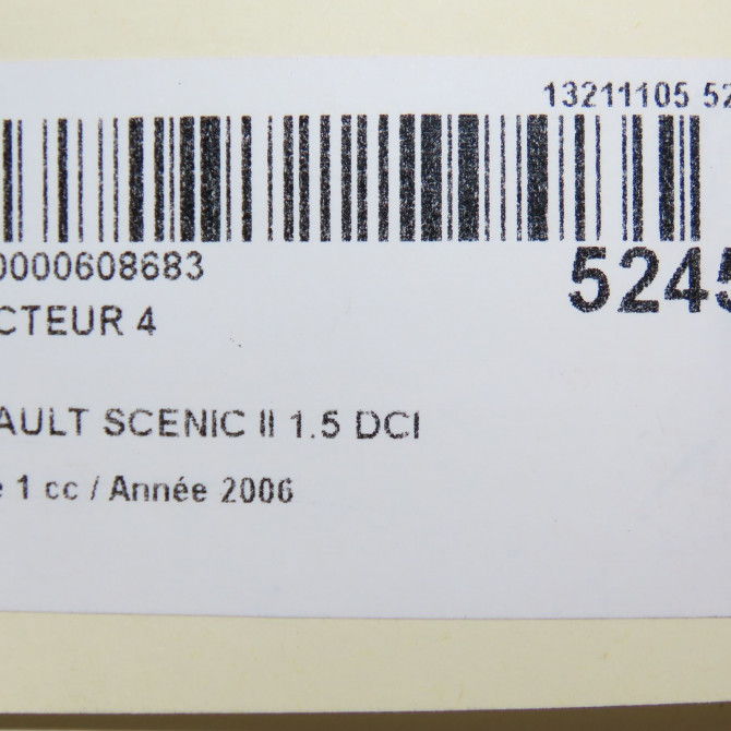 occasion RENAULT SCENIC II Phase 1 03-2004->09-2006 1.5 DCI 105ch 6