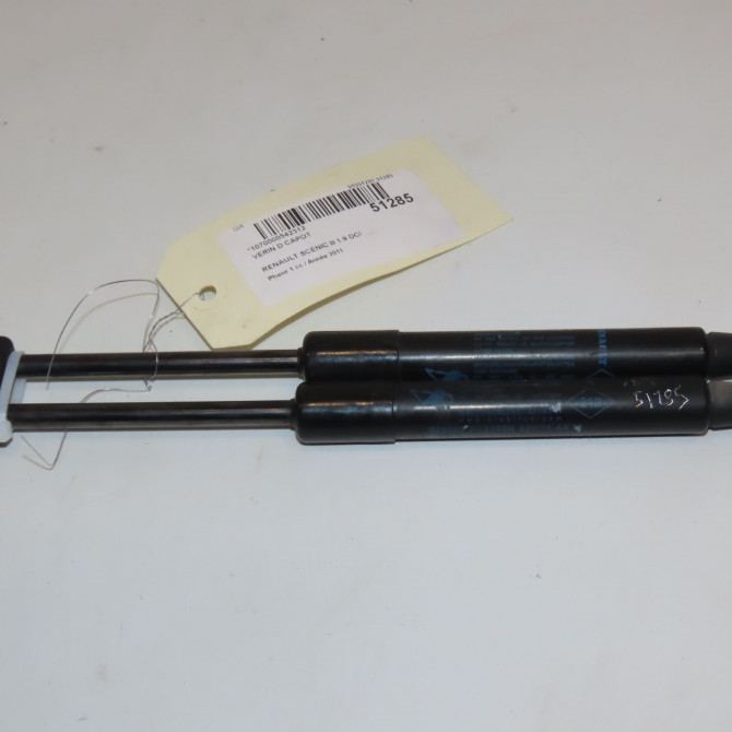 Verin d capot occasion RENAULT SCENIC III Phase 1 04-2009->11-2011 1.9 DCI 130ch 654700008R 1