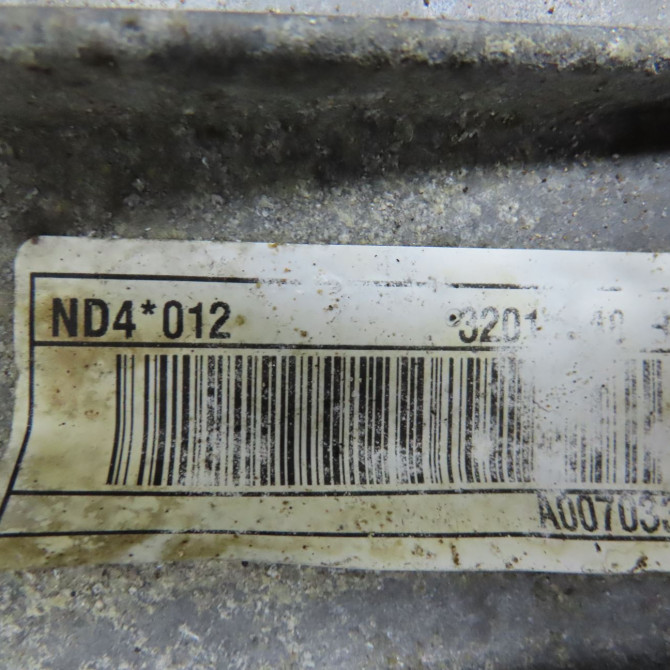 Boîte à vitesse mecanique occasion RENAULT SCENIC III Phase 2 12-2011->03-2013 1.6 DCI 130ch 320105487R 5