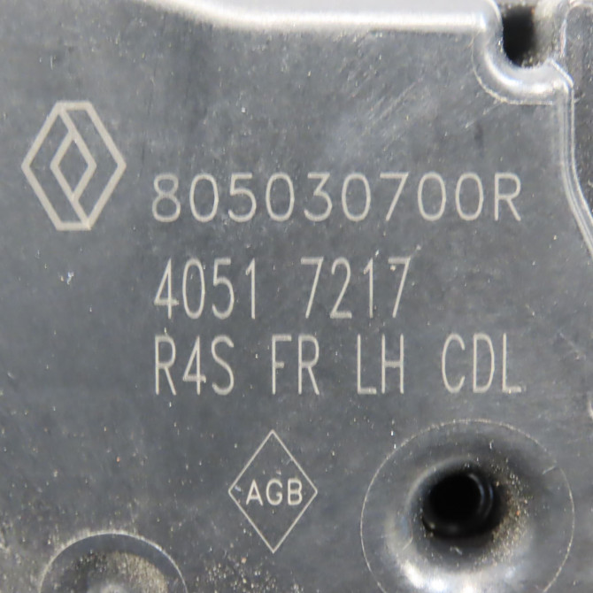 Serrure porte arg occasion RENAULT TWINGO III Phase 1 06-2014->... 1.0i 70ch 825033289R 6