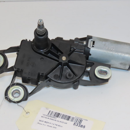Moteur essuie-glace arrière occasion SEAT IBIZA IV Phase 3 09-2015->... 1.2 TSI 90ch 6J3955711A