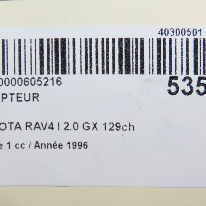Compteur occasion TOYOTA RAV4 I Phase 1 04-1995->04-1999 2.0 GX 129ch 8384142160 6