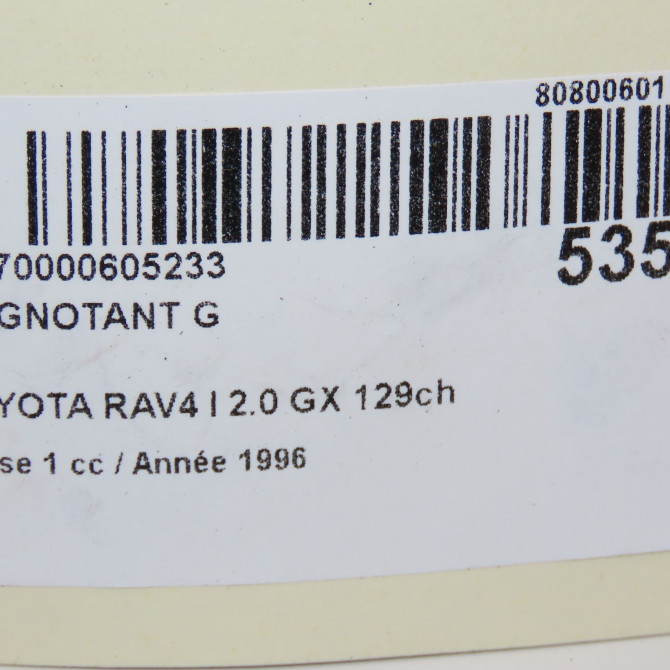 Clignotant gauche occasion TOYOTA RAV4 I Phase 1 04-1995->04-1999 2.0 GX 129ch 8152042010 5