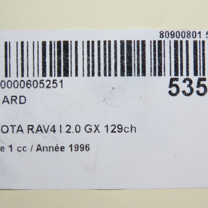 Feu arrière droit occasion TOYOTA RAV4 I Phase 1 04-1995->04-1999 2.0 GX 129ch 8155042020 4