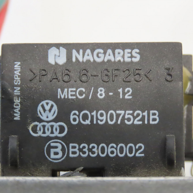 Resistance de chauffage occasion SEAT IBIZA III Phase 2 03-2006->06-2009 1.4 TDI 80ch 6Q1907521B 5