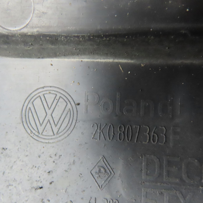 Pare-choc arrière occasion VOLKSWAGEN CADDY III Phase 1 04-1995->04-1999 1.6 TDI 102ch 2K0807417AG9B9 7