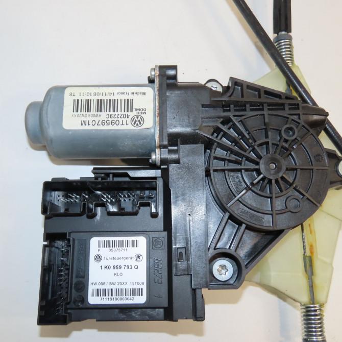 Mecanisme+moteur leve-glace avg occasion VOLKSWAGEN CADDY III Phase 1 03-2004->07-2010 1.9 TDI 105ch 2K2837729M 2