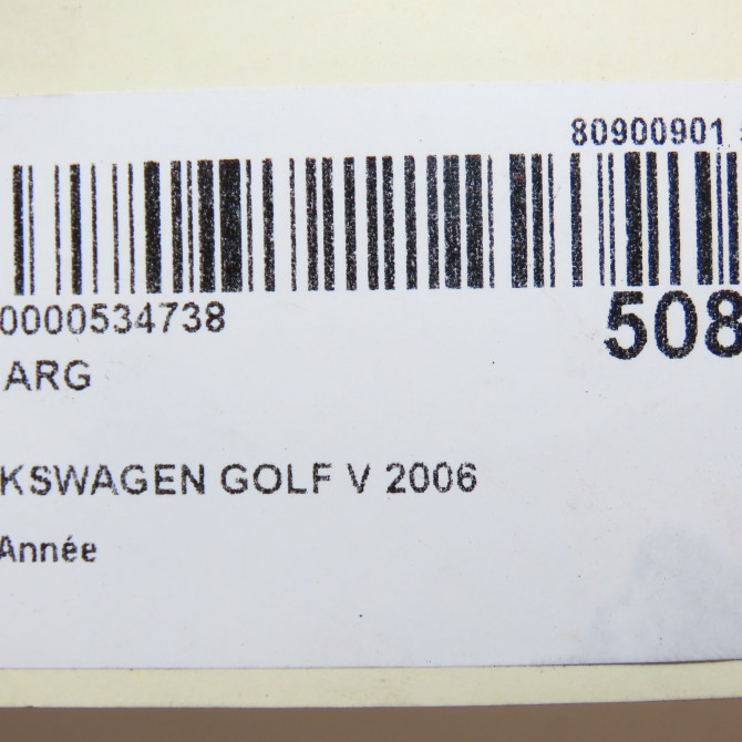 Feu arrière gauche occasion VOLKSWAGEN GOLF V 5M0945095N 6