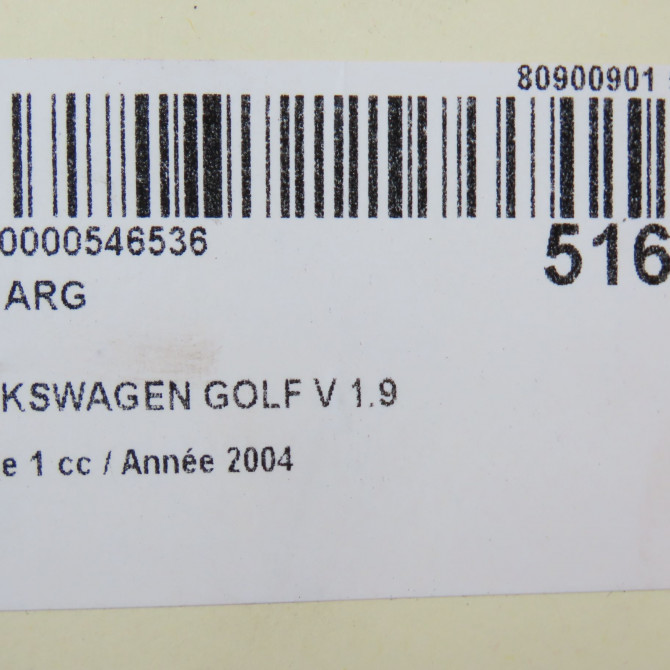 Feu arrière gauche occasion VOLKSWAGEN GOLF V Phase 1 11-2003->10-2008 1.9 TDI 90ch 1K6945095AA 6