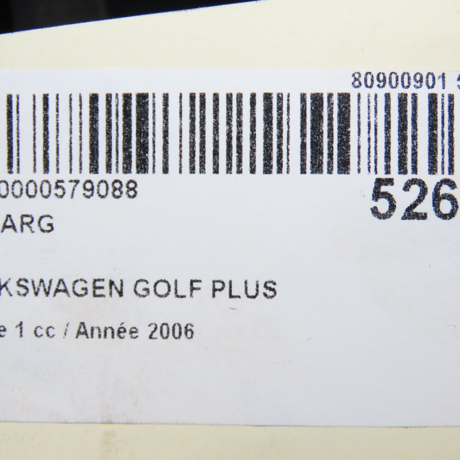 Feu arrière gauche occasion VOLKSWAGEN GOLF PLUS Phase 1 03-2005->03-2009 1.9 TDI 105ch 5M0945095N 5