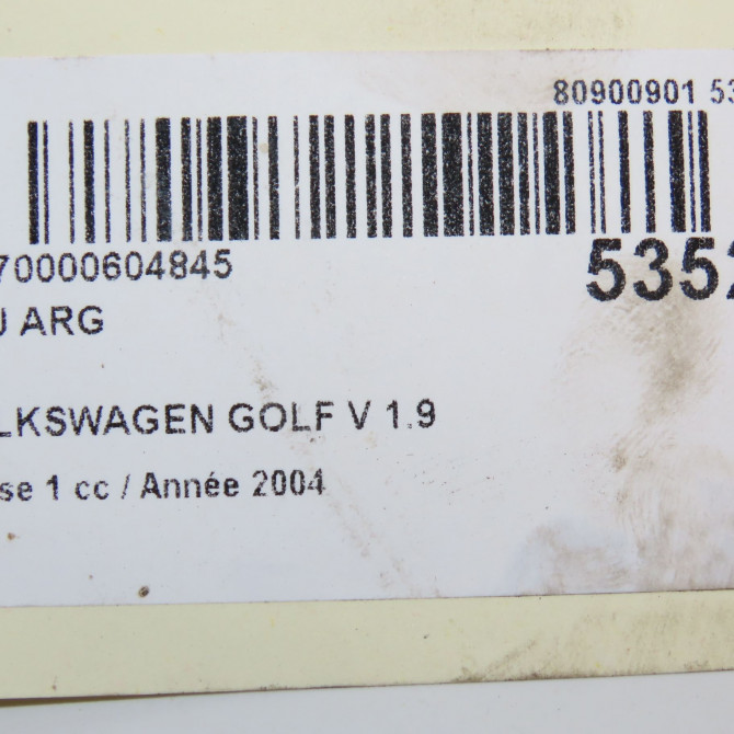 Feu arrière gauche occasion VOLKSWAGEN GOLF V Phase 1 11-2003->10-2008 1.9 TDI 105ch 1K6945095AA 6