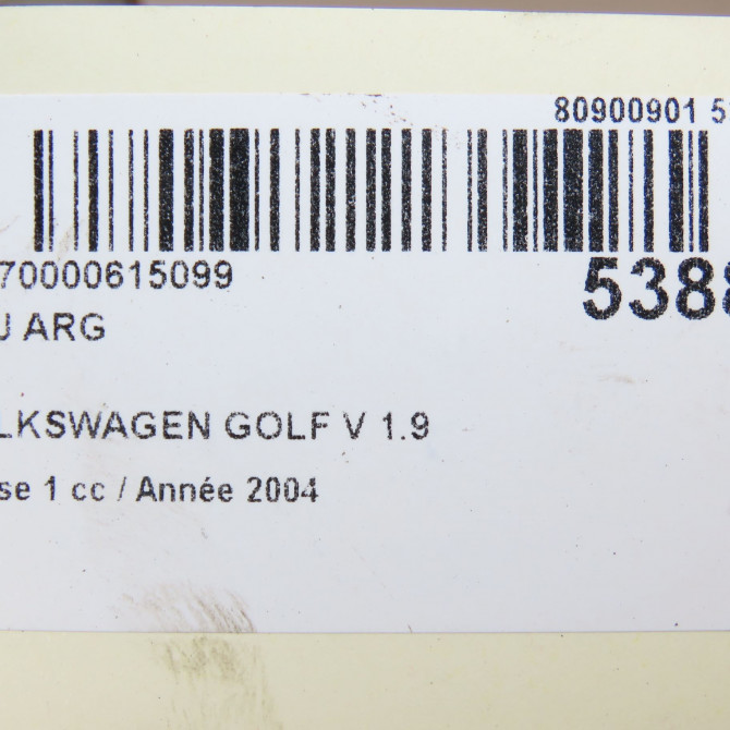 Feu arrière gauche occasion VOLKSWAGEN GOLF V Phase 1 11-2003->10-2008 1.9 TDI 105ch 1K6945095AA 5