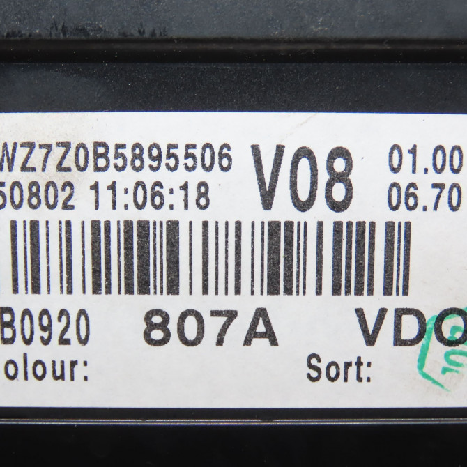 Compteur occasion VOLKSWAGEN PASSAT IV Phase 2 10-2000->03-2005 1.9 TDI 100ch 3B0920809CX 5