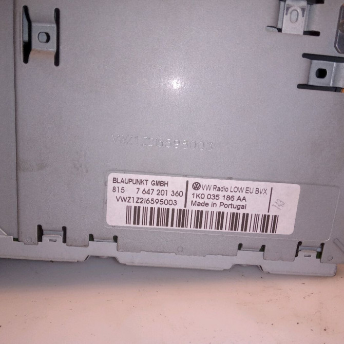 Autoradio occasion VOLKSWAGEN GOLF VI Phase 1 10-2008->04-2013 2.0 TDI 110ch 1K0057187AX 3
