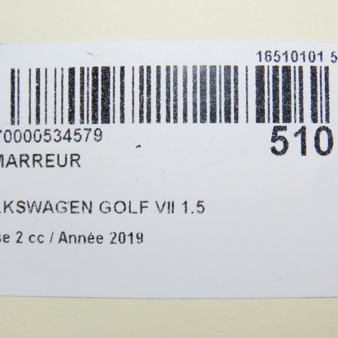 Démarreur occasion  2M911022F 6