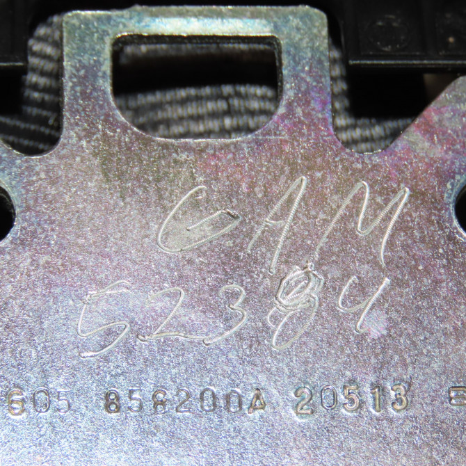 Ceinture avant droite occasion VOLKSWAGEN POLO IV Phase 2 05-2005->09-2009 1.2 60ch 6Q3857706LRAA 6