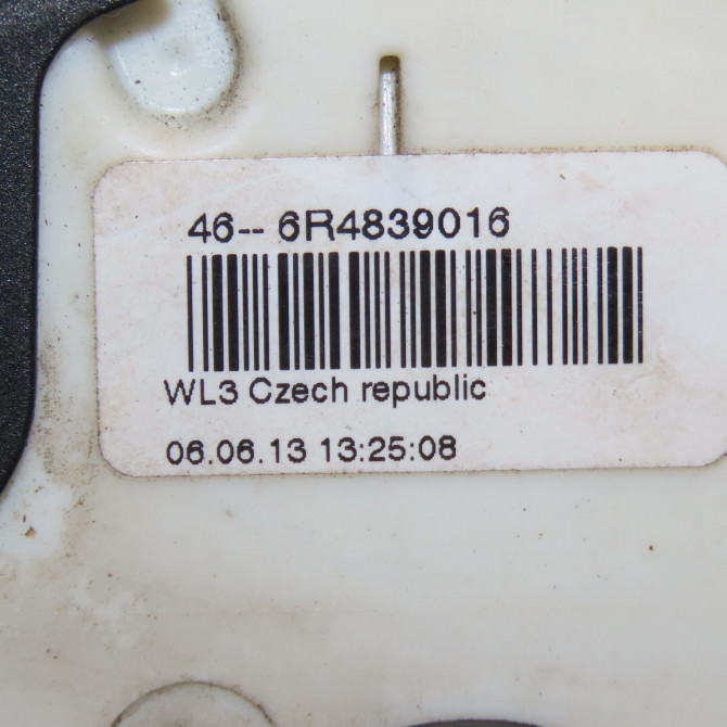 Serrure porte ard occasion VOLKSWAGEN POLO V POLO V Phase 1 2009-09-01->2014-05-31 1.6 TDI 90 6C0839014 5