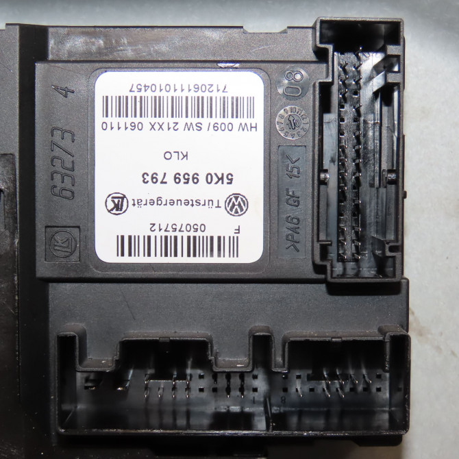 Mecanisme+moteur leve-glace avg occasion VOLKSWAGEN TOURAN II Phase 1 09-2010->12-2015 1T1837461B 4