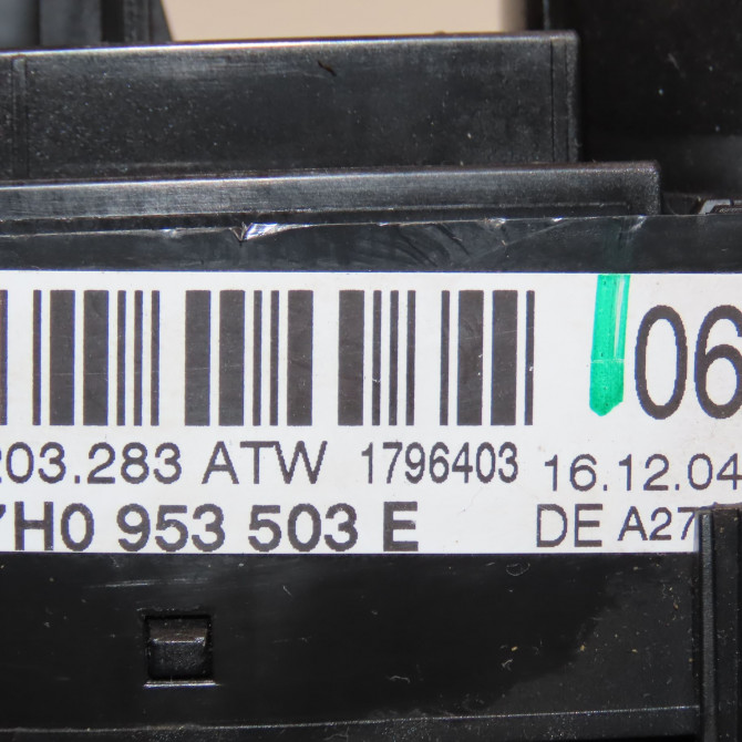 Bloc commodos occasion VOLKSWAGEN TRANSPORTER V Phase 1 06-2003->08-2009 7H0953513B9B9 5