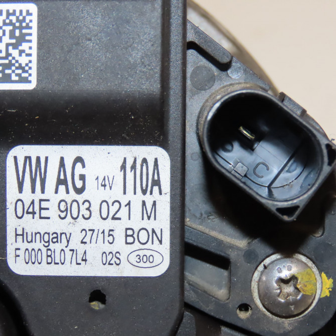 Alternateur occasion SEAT IBIZA IV Phase 3 09-2015->... 1.2 TSI 90ch 4E903015H 6