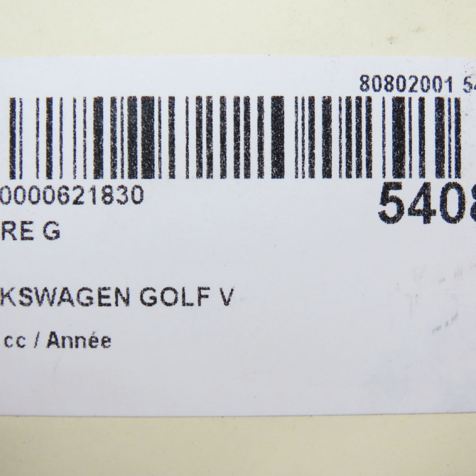 Phare gauche occasion VOLKSWAGEN GOLF V Phase 1 11-2003->10-2008 1.4i 75ch 1K6941029C 6