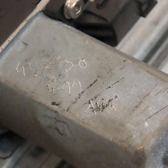 Mecanisme+moteur leve-glace avg occasion DACIA LODGY Phase 1 01-2012->... 1.2 TCE 115ch 3