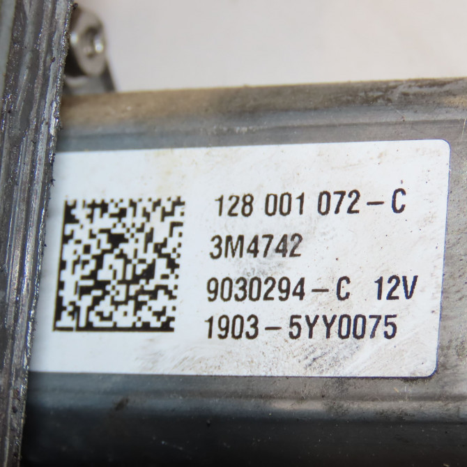 Mecanisme+moteur leve-glace avg occasion DACIA LODGY Phase 1 01-2012->... 1.5 DCI 90ch 3