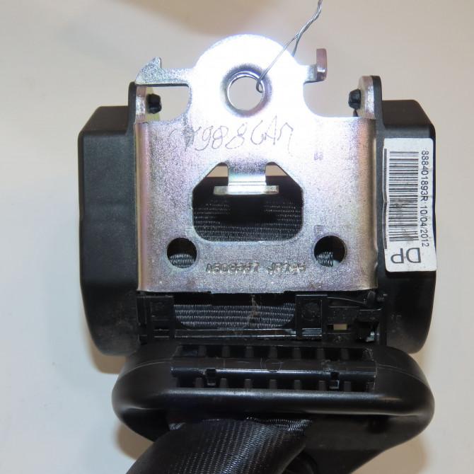 Ceinture arrière droite occasion DACIA LODGY Phase 1 01-2012->... 1.5 DCI 90ch 888401893R 3