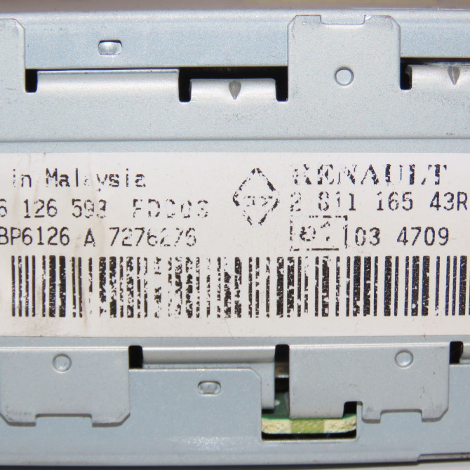 Autoradio occasion DACIA SANDERO I Phase 1 06-2008->10-2012 1.4 MPI 75ch 281116543R 3