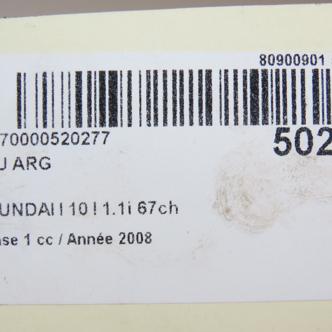Feu arrière gauche occasion HYUNDAI I 10 I Phase 1 03-2008->12-2010 1.1i 67ch 924010X020 4