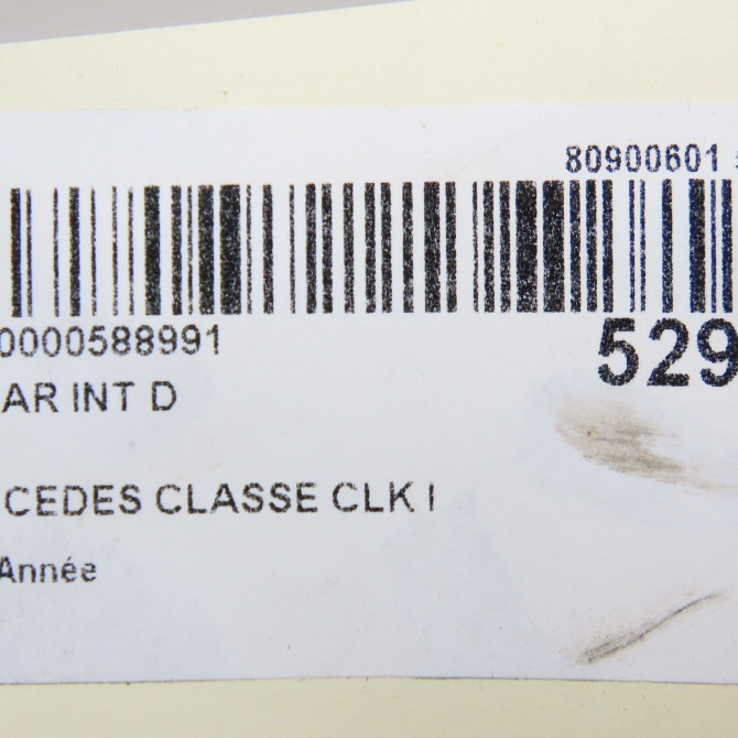 Feu arrière intérieur droit occasion MERCEDES CLASSE CLK I 2088200864 5