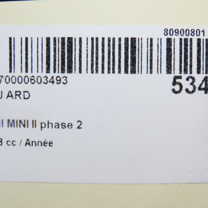 Feu arrière droit occasion MINI MINI II phase 2 08-2010->... 63219808150 6