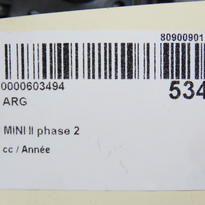 Feu arrière gauche occasion MINI MINI II phase 2 08-2010->... 63219808149 6