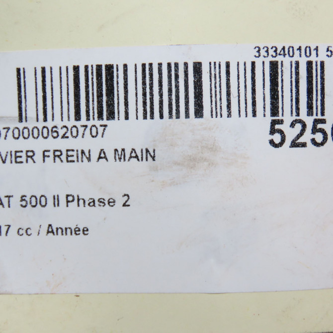 Levier frein a main occasion FIAT 500 II Phase 1 04-1995->04-1999 1.4i 165ch 735522607 5